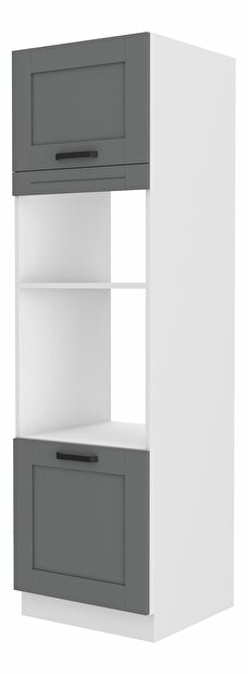 Dulap de bucătărie pentru alimente Lucid 60 DPM 210 2F (dustgrey + alb)