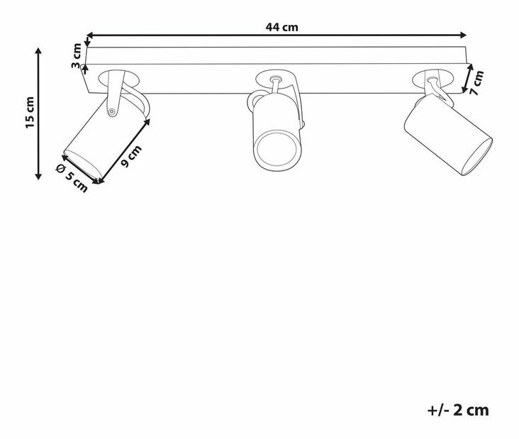 Stropné svietidlo Killi (biely)