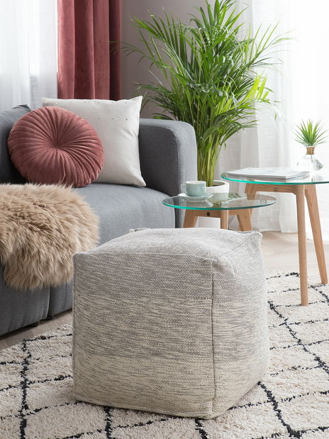 Taburet Hiroma (gri deschis)