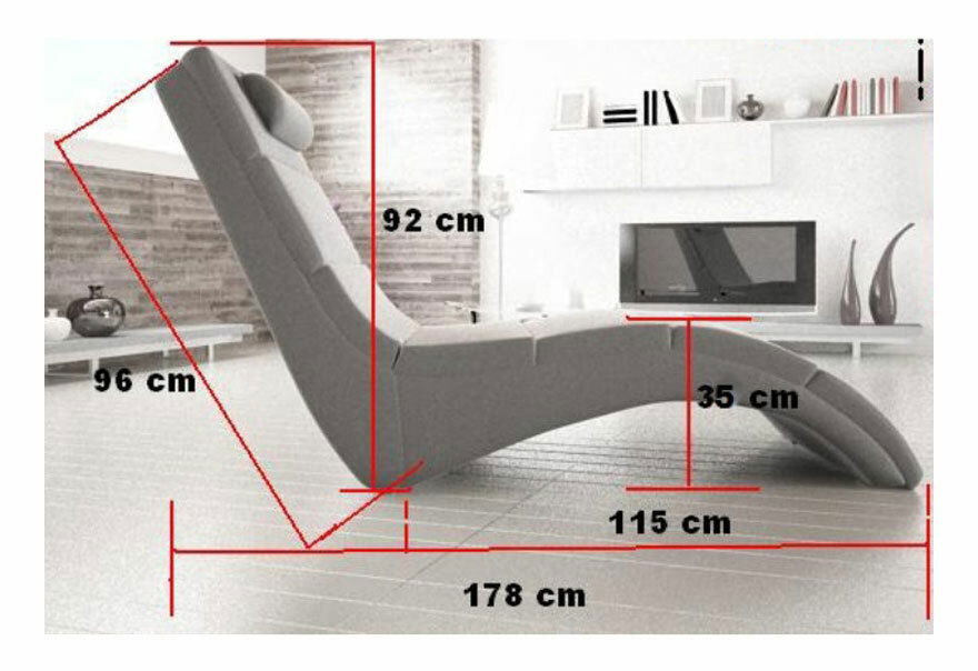 Leňoška Long červená