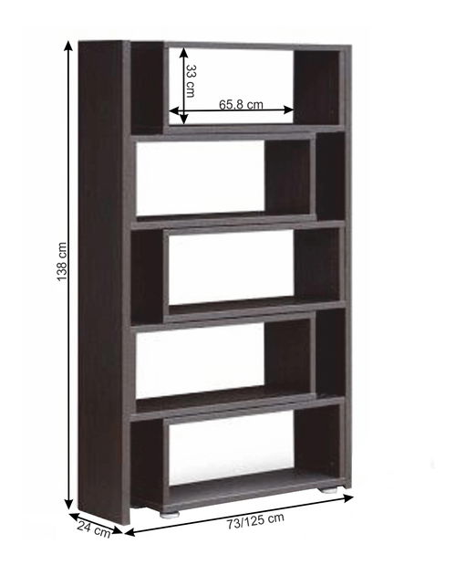 Regál Klonale II 140 (Wenge)