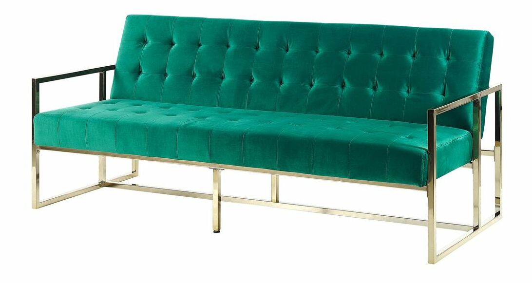 Pohovka trojsedačka MARELAS (zelená)