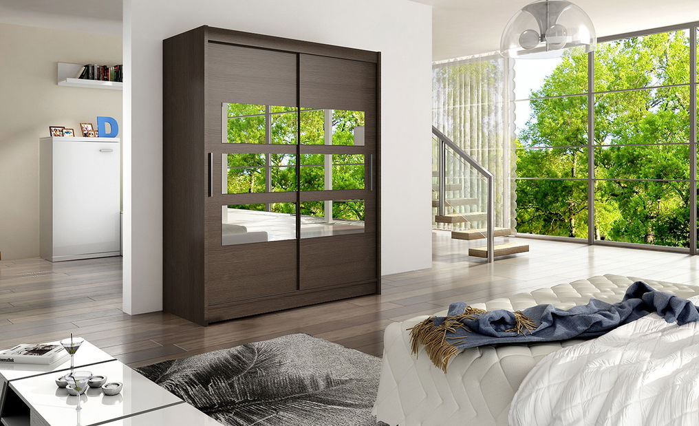 Ruhásszekrény Walton 7 (csokoládé)