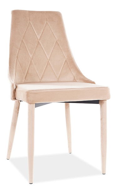 Scaun tip bar Tilda (maro deschis + maro deschis)