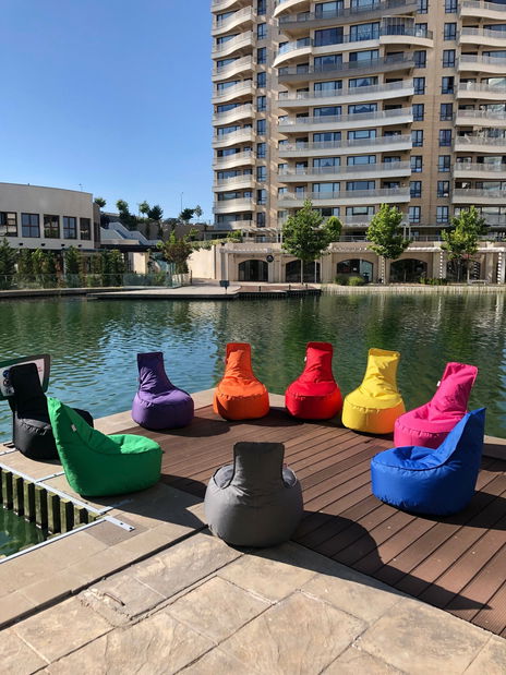 Vreća za sjedenje Activio (ružičasta)