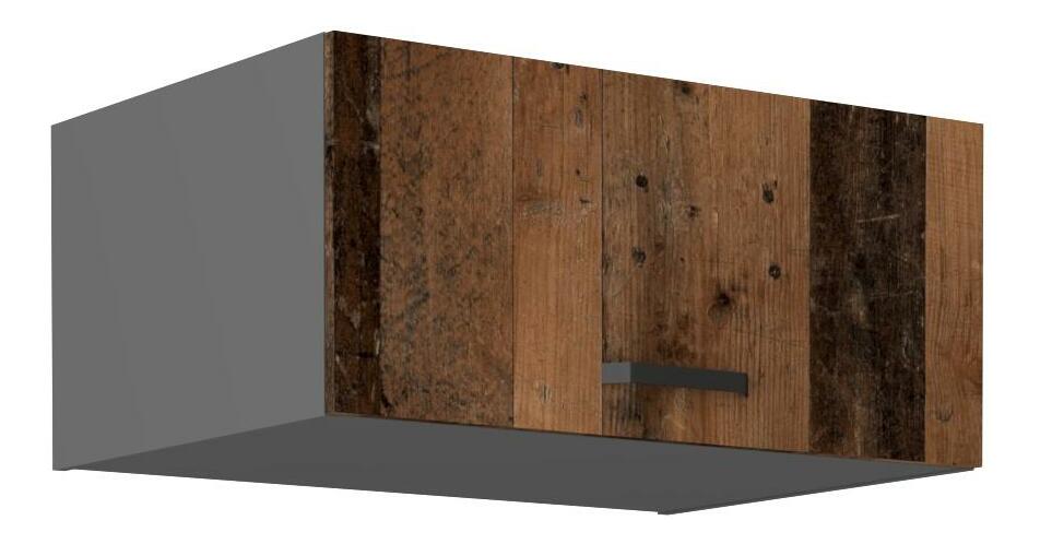 Horná kuchynská skrinka Oldie 60 NAGU 36 1F (korpus: antracit + front: old style)