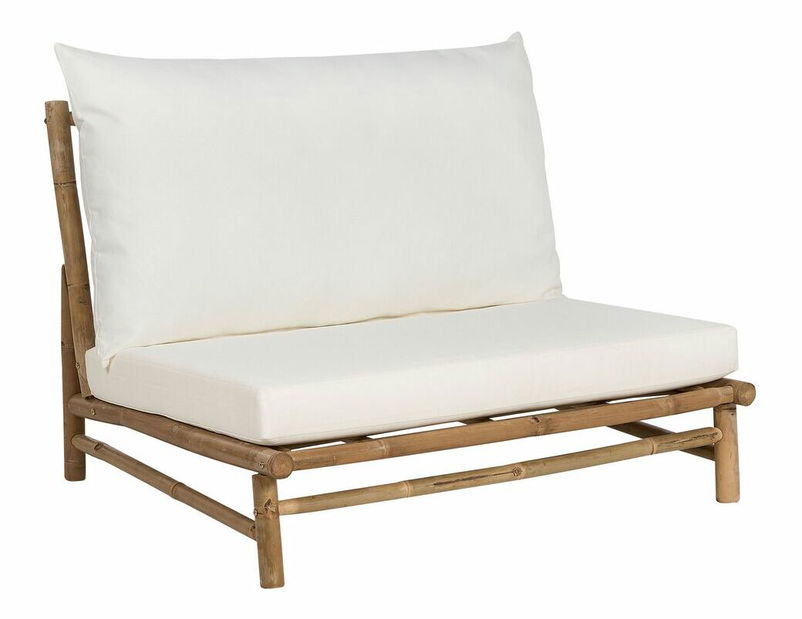 Vrtni set Theta (svijetlo drvo + bijela) 