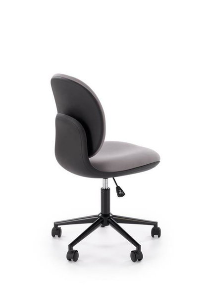 Scaun de birou Ornamentioso (negru + gri)