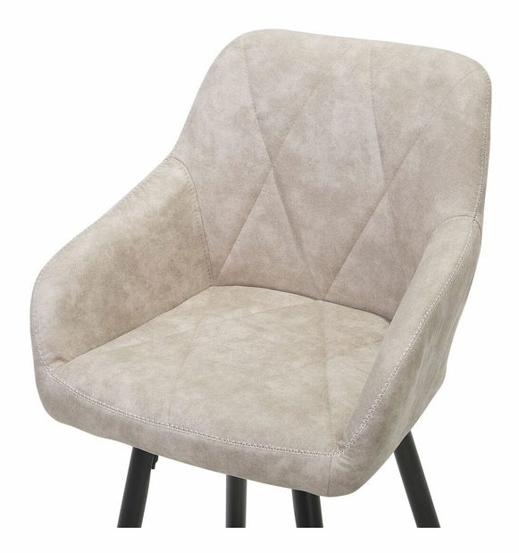 Set 2ks. barových stoličiek Dakien (béžová)