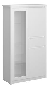 Vitrina Ethan 2D1W1S (bijela)
