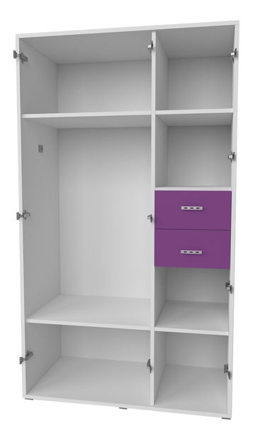 Šatníková skriňa Nelson N1