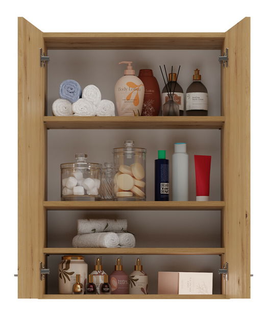 Dulap de baie suspendat Perdieron 2 (stejar artisan)