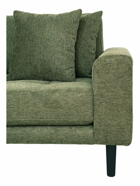 Rohová sedacia súprava (L) Lvaveriaora (olivovo zelená)