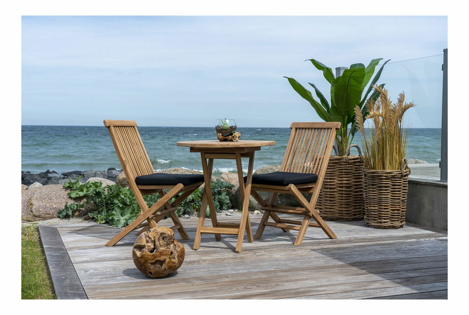 Záhradný stolík Orvoria 1 (prírodná)