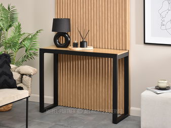 Konzolový stolík Ines (čierna)