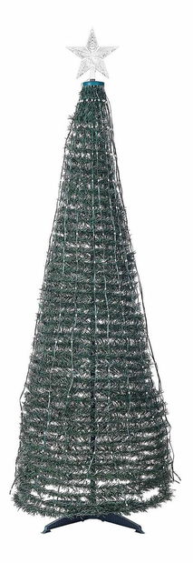 Pom de Crăciun 160 cm Sadachbia (verde) (cu iluminat)