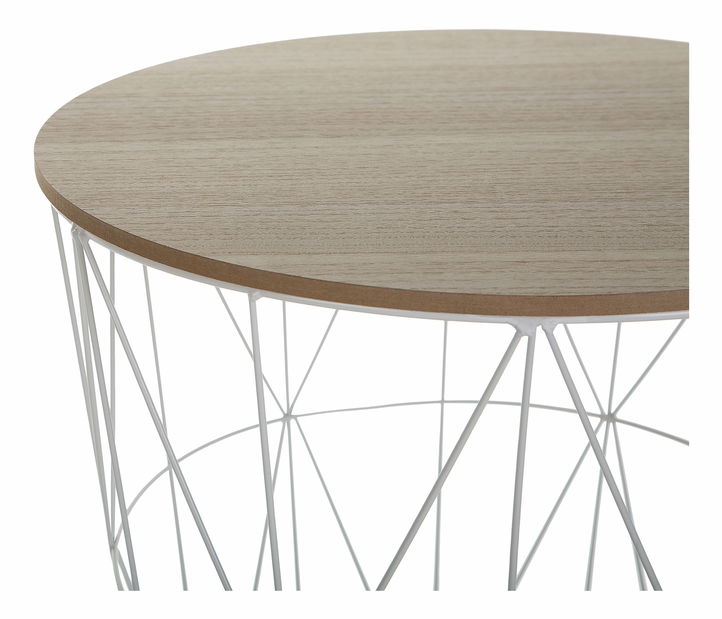 Konferenčný stolík Lamwo (biela) *výpredaj