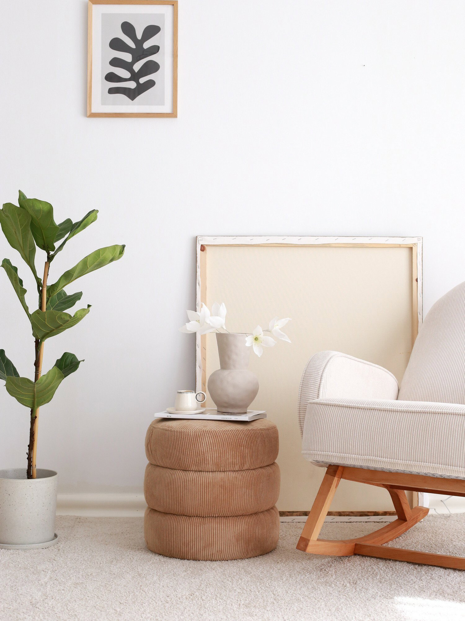 Taburetka Beid (hnedá)