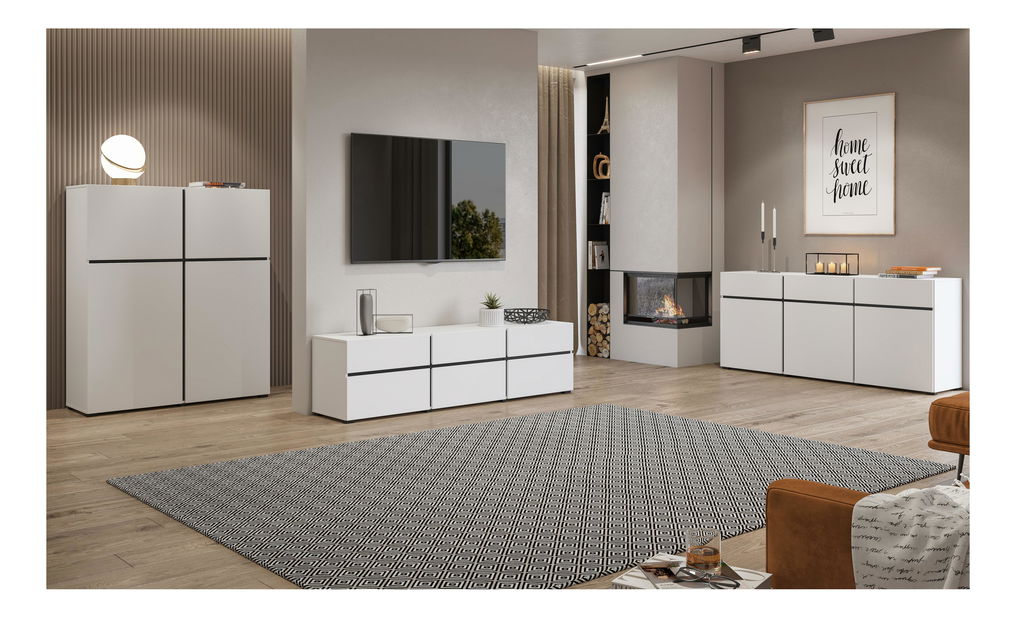 Dulap Crossroad Typ 76 (alb)