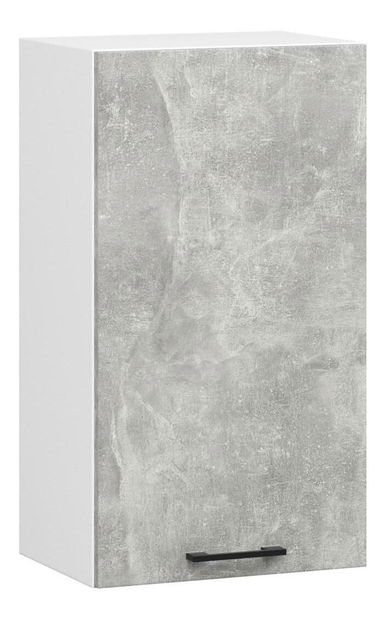 Konyha 240 cm Ozara II C (fehér + beton)