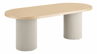 Masă de dining Sialoria 1 (nisip + natural)