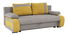 Pohovka trojsedačka Bralda (žltá + sivá)