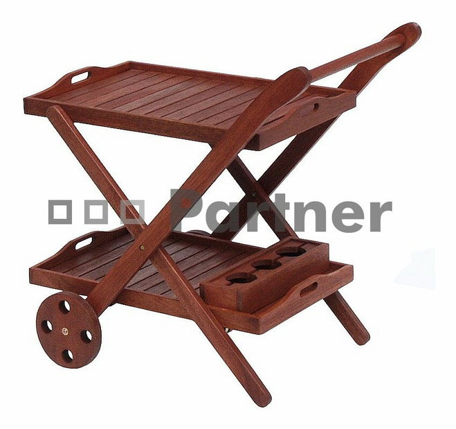 Záhradný servírovací stolík La Rochelle (Meranti)