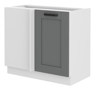Dolná kuchynská skrinka Lucid 105 ND 1F BB (dustgrey + biela)