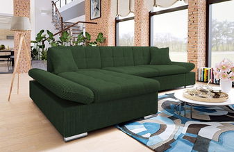 Kutna garnitura Jude  (tamnozelena)