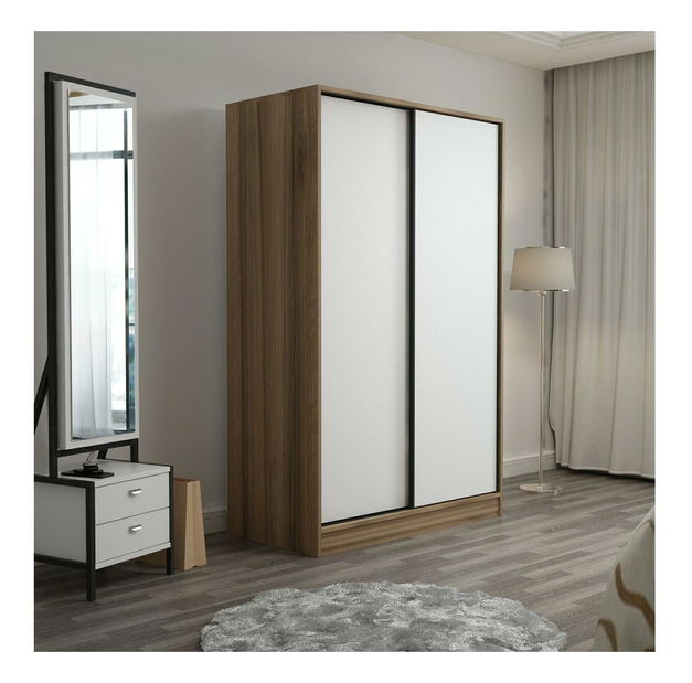 Šatníková skriňa Kalia 2314 (biela + dub)