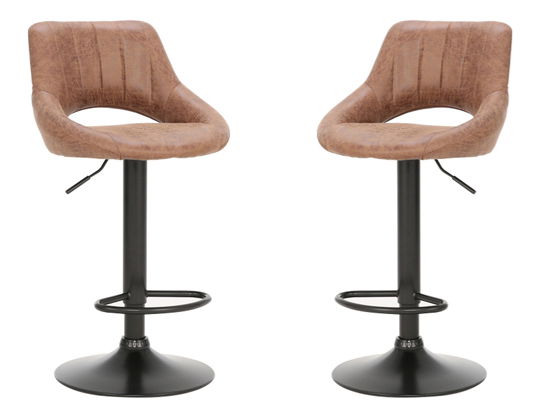Scaun tip Bar (2 buc.) Losarr (maro) *vânzare stoc