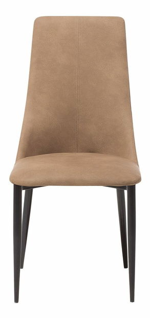 Set 2 buc. scaune pentru sufragerie Clenot (maro auriu)