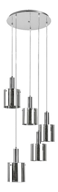 Viseća svjetiljka Gratonit 5251 (krom + dimljeno staklo)