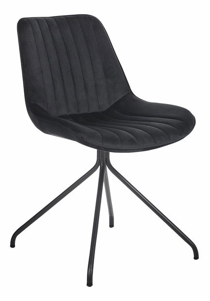 Set 2 ks jedálenských stoličiek Navza (čierna)