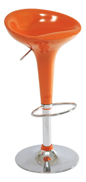 Barová stolička A-148 Krokus oranžová