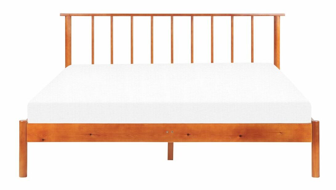 Manželská posteľ 160 cm Barza (svetlé drevo)