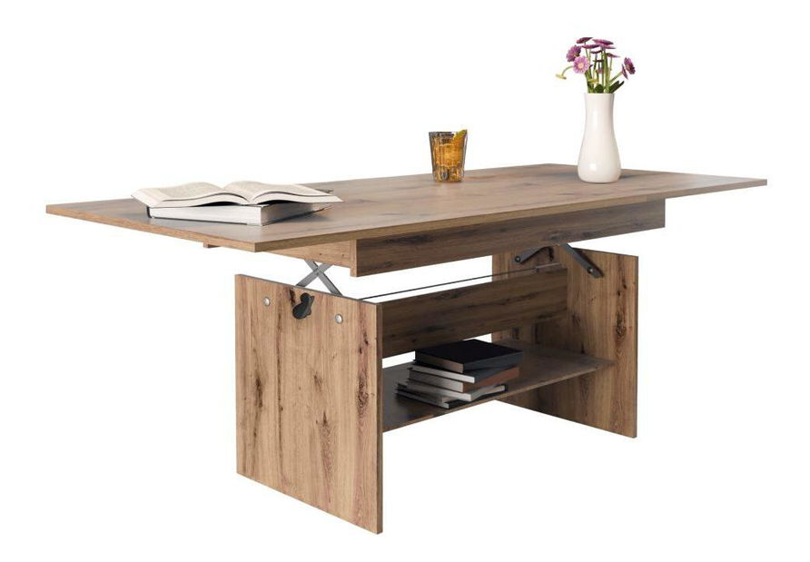 Széthúzható étkezőasztal Likud (artisan tölgy) (4-6 fő részére)