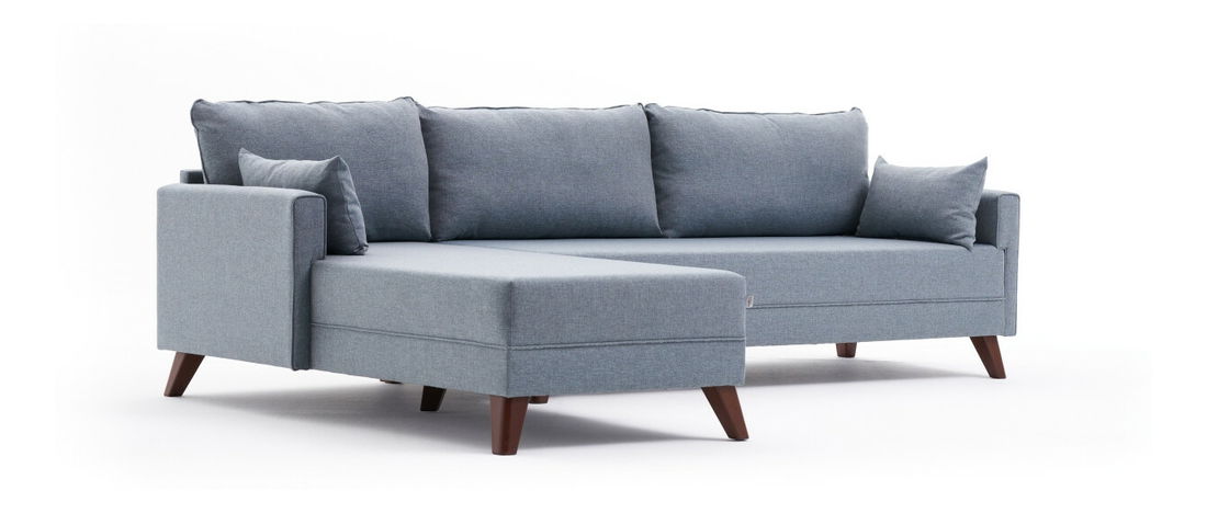 Canapea extensibilă Bellina 1 (albastru) (S)