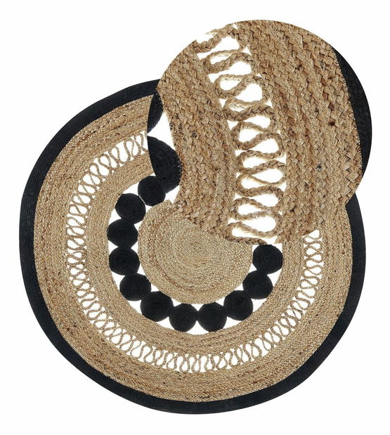 Koberec ⌀ 120 cm Yozza (béžová)