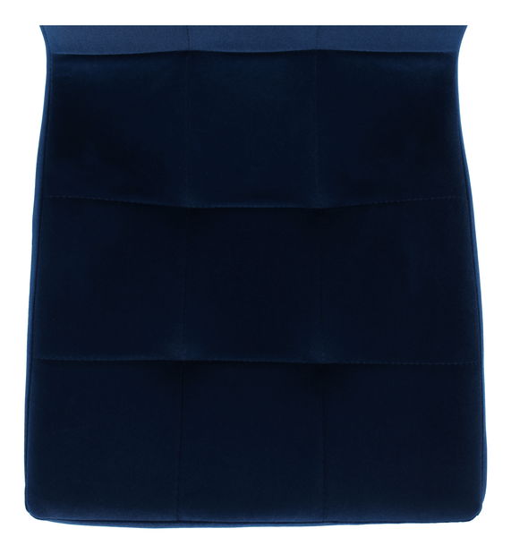 Jedálenská stolička Harison NEW (modrá + chróm)