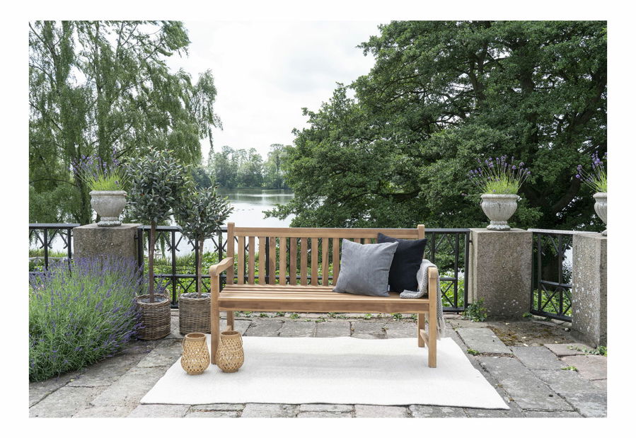 Záhradná lavička Cavendra (prírodná)