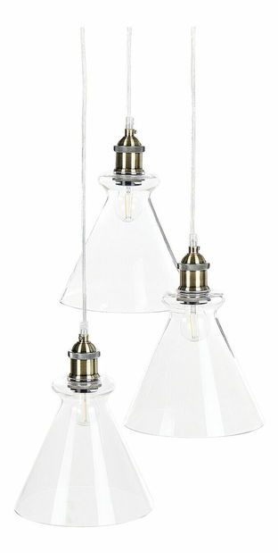 Závesné svietidlo Bernie (priehľadná)