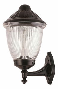 Vonkajšie nástenné svietidlo Beyonce (čierna)