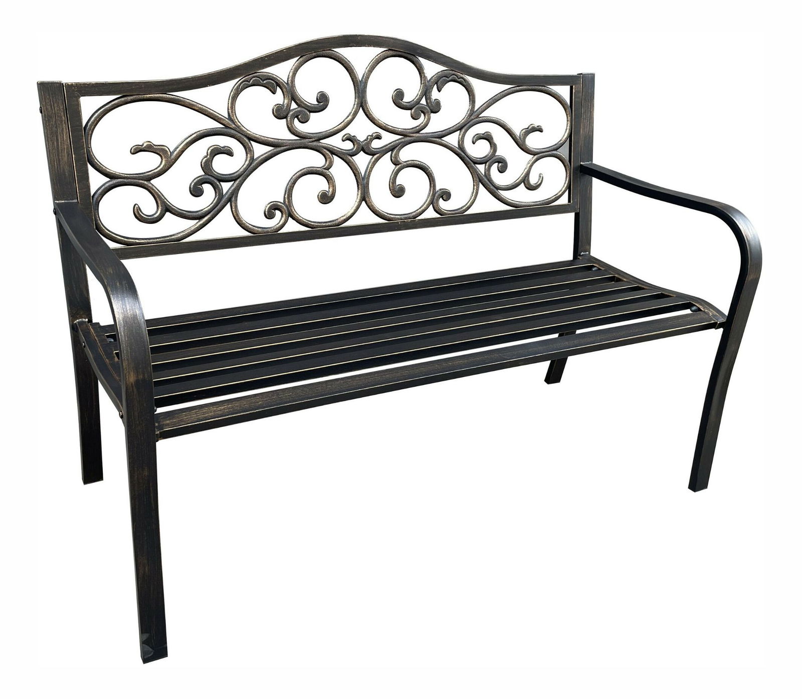 Vrtna klupica Intente (smeđa)