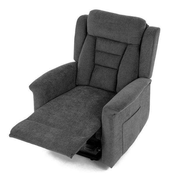 Polohovacie kreslo Tonta (sivá)