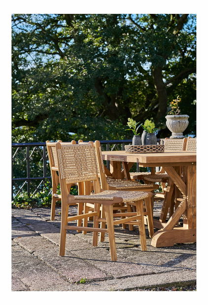 Záhradná stolička Drateriaora 5 (prírodná)