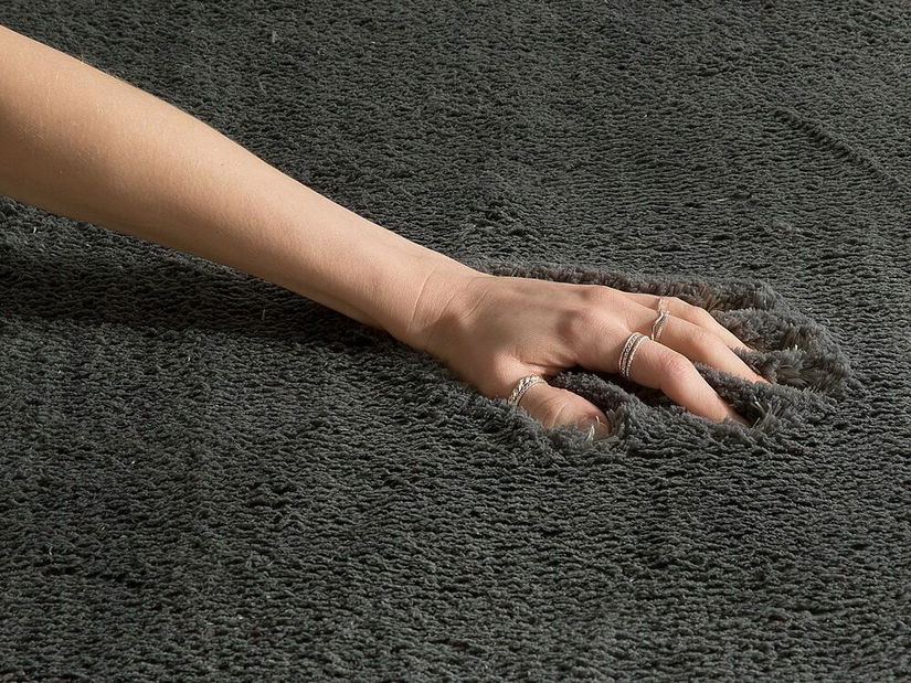 Koberec 300 cm Emeralda (tmavosivá)