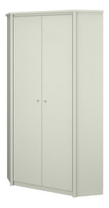 Dulap de haine de colț Kodro (cashmir + stejar evoke) 