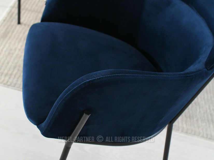 Stolica Baggie K (mornarsko plava + crna)