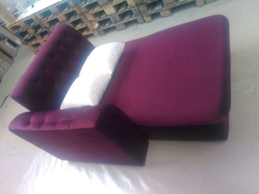 Rohová rozkladacia pohovka Leon (L) (Magic Velvet 2202 + Magic Velvet 2202 + Magic Velvet 2250) *bazár